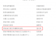区卫健局通报表扬先进典型，西安华厦屈光科、安洁主任光荣入选